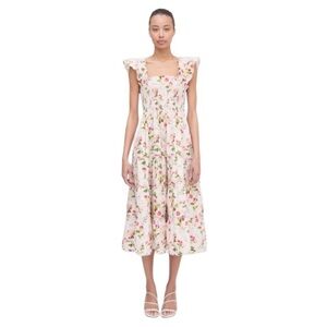 NEW Hill House Ellie Nap Dress. Pink Bluebonnet. S. NWT